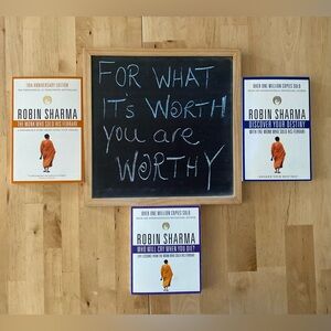 🤗280-You are Worthy ❤️ Robin Sharma Book Bundle